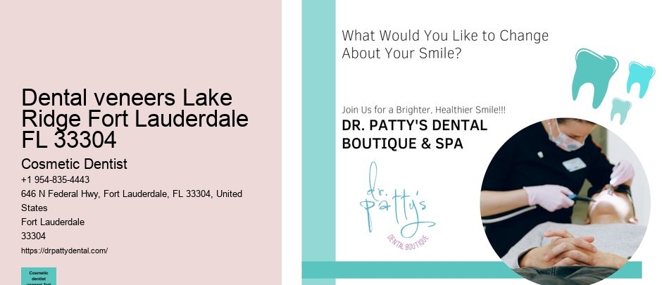 dental veneers Lake Ridge Fort Lauderdale FL 33304