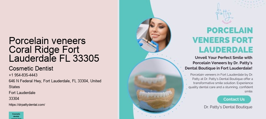 porcelain veneers  Coral Ridge Fort Lauderdale FL 33305